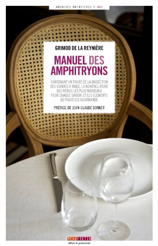 Manuel des Amphitryons