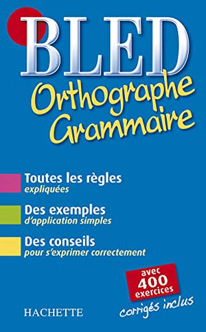 Bled Orthographe-Grammaire