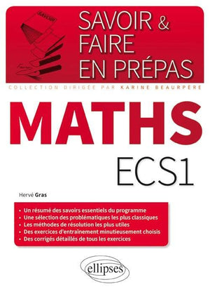 Savoir & Faire en Prépas Maths ECS1