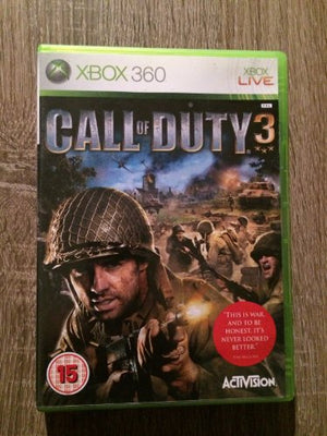 X-BOX 360 CALL OF DUTY 3