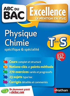 ABC du BAC Excellence Physique - Chimie