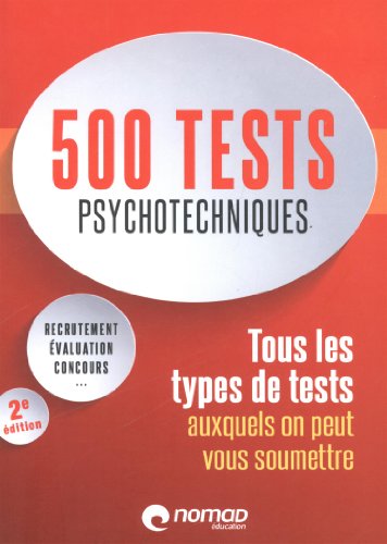 500 tests psychotechniques