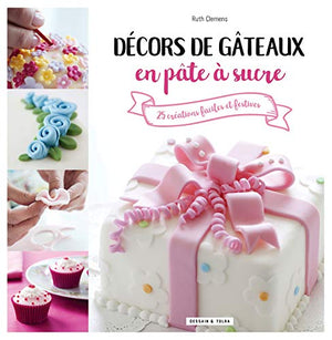 Décors de gâteaux en pâte à sucre