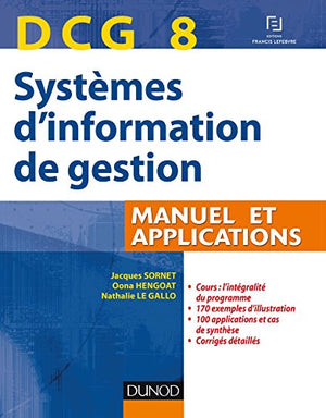 Systèmes d'information de gestion DCG 8