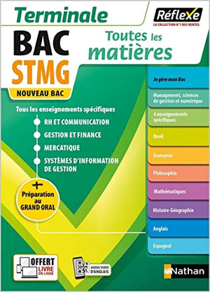 Toutes les matières - Terminale STMG - Réflexe - 2023