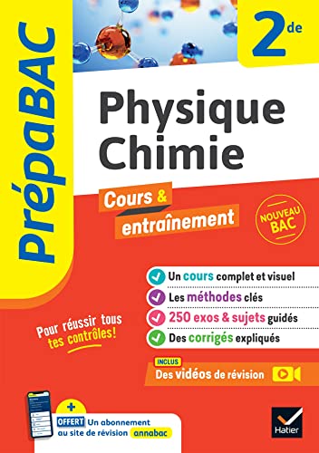 Prépabac Physique-chimie 2de: nouveau programme de Seconde