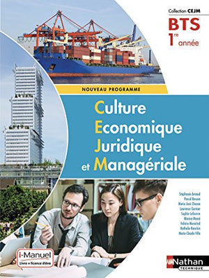 Culture économique, juridique et managériale - 1re année BTS