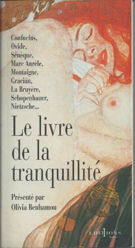 Le livre de la tranquillité