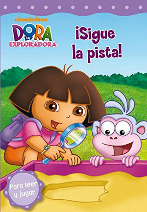 Dora la exploradora: ¡sigue la pista!: Para leer y jugar (Nickelodeon)