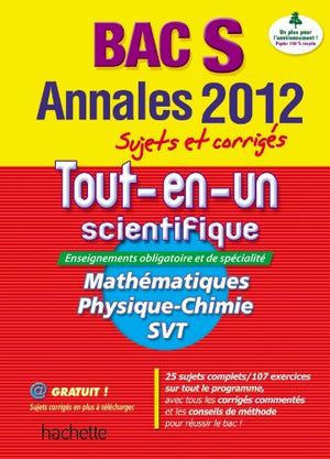 Annales tout-en-un Bac S