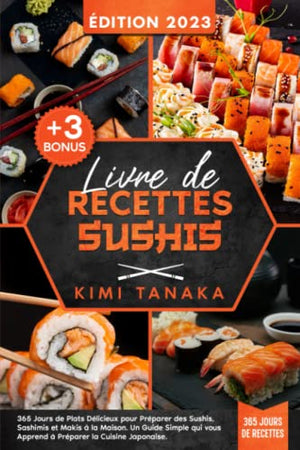 Livre de Recettes Sushis