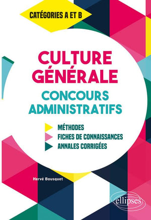 Culture générale aux concours administratifs catégories A et B