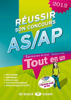 Réussir son concours AS/AP