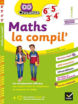 Maths La Compil' 6e, 5e, 4e, 3e