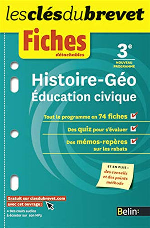 CLES DU BREVET FICHES HG EC 3E