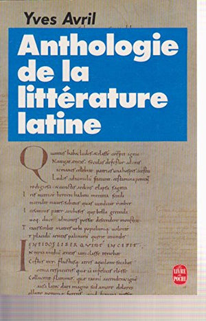 Anthologie de la littérature latine