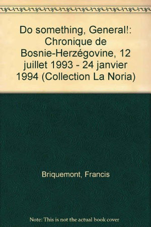 Do Something General: Chronique de Bosnie-Herzégovine 12 juillet 1993-24 janvier 1994