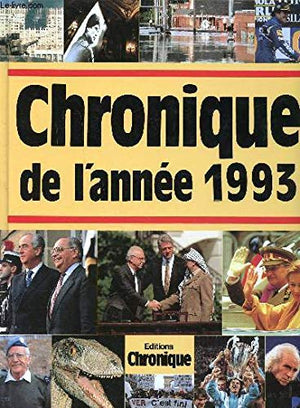 Chronique de l'année 1993