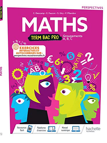 Perspectives Mathématiques terminale Bac Pro - livre élève - Éd. 2021