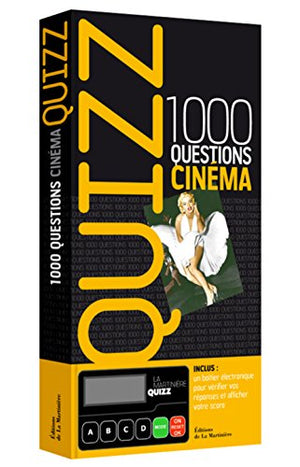 Quizz 1000 questions cinéma