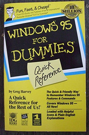 Windows 95 for Dummies Quick Reference