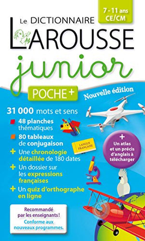 Larousse dictionnaire Junior poche plus