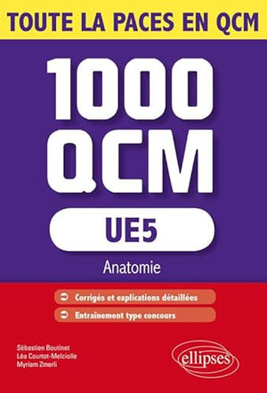 UE5 - Anatomie - 1000 QCM