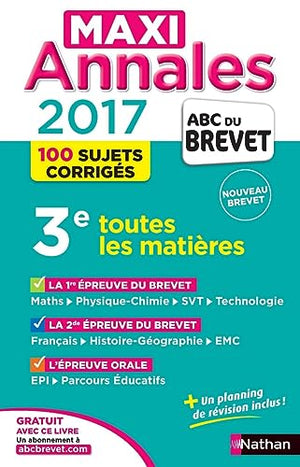 Maxi-Annales ABC du Brevet