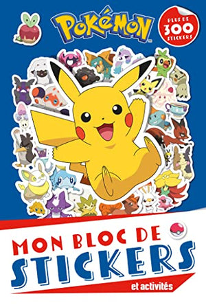 Mon bloc de stickers et activités Pokémon