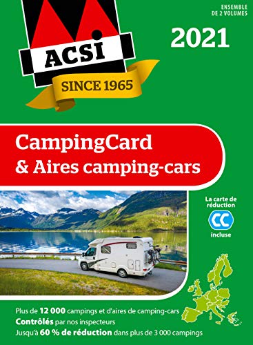 Acsi - Guide Campingcard + Aires de camping 2021 ACSI