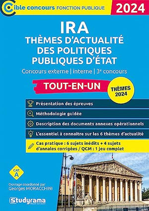 Concours des IRA – Thèmes d’actualité des politiques publiques d’État