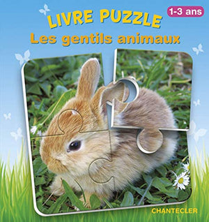 Livre Puzzle - Les Gentils Animaux