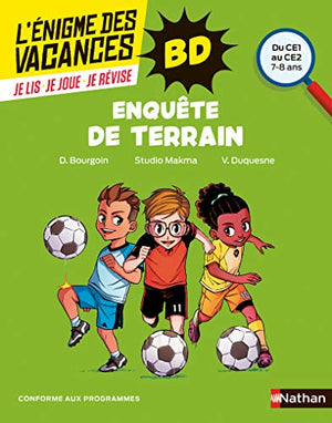 Enigme des vacances BD - Enquête de terrain - CE1/CE2