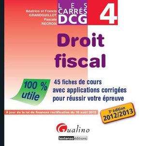 Droit fiscal 2012/2013