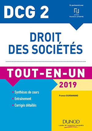 Droit des sociétés DCG 2: Tout-en-un