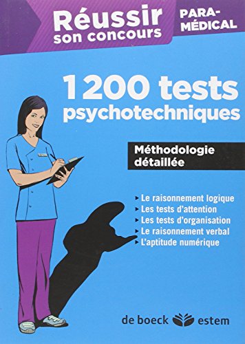 Réussir son concours Paramédical - 1200 tests psychotechniques
