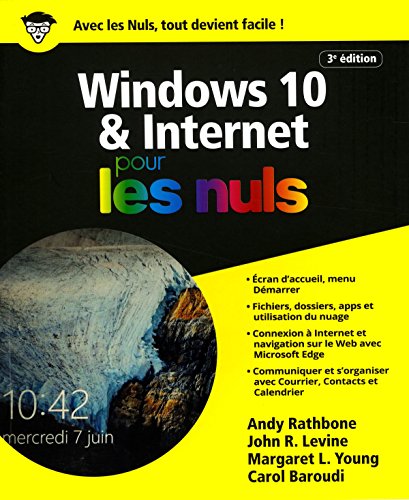 Windows 10 et Internet pour les Nuls grand format, 3e édition