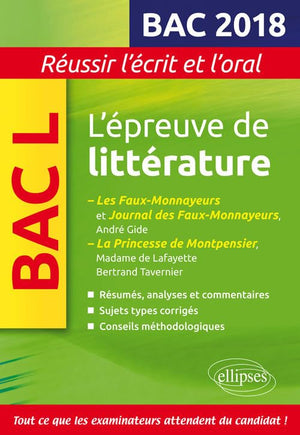 Madame de Lafayette/Bertrand Tavernier, La Princesse de Montpensier - Gide, Les Faux-Monnayeurs et le journal des Faux-Monnayeurs