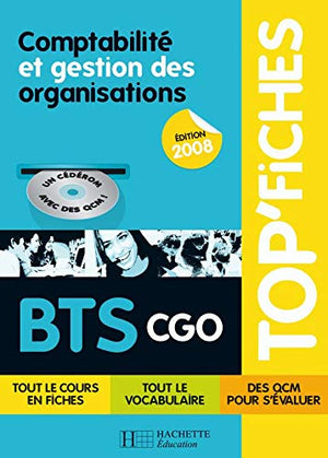 Comptabilité et gestion des organisations BTS CGO