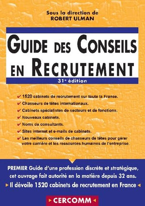 Guide des conseils en recrutement