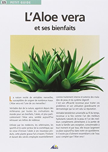 PG325 - L'Aloe vera et ses bienfaits