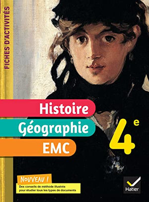 Fiches d'activités Histoire-Géographie-EMC 4e