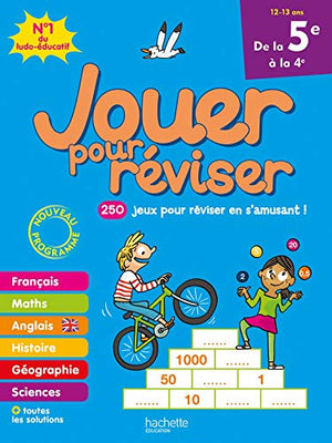 Jouer pour réviser - De la 5e à la 4e