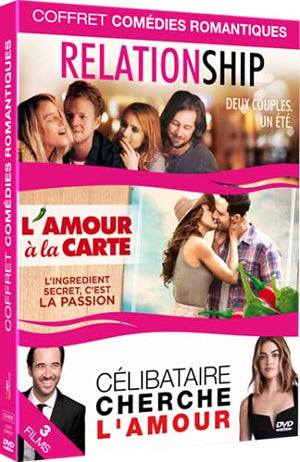 Coffret Comédie Romantique : L'Amour A La Carte / Relationship / Celibataire Cherche L'Amour