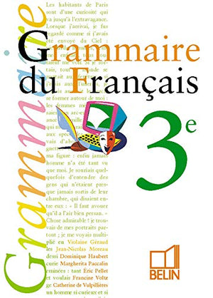 Grammaire du français 3e