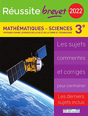 Réussite brevet 2022 - Mathématiques-Sciences 3e