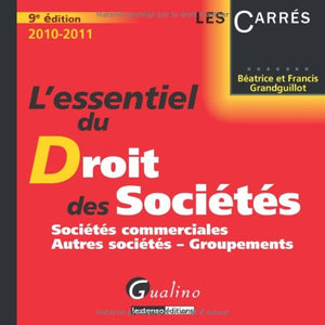 L'essentiel du droit de sociétés