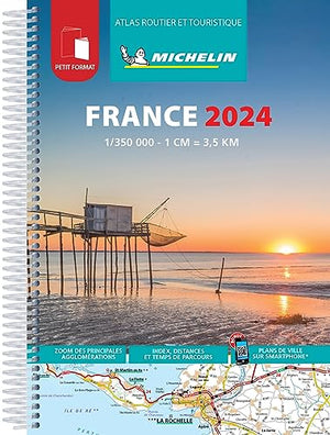 Atlas Routier France 2024 (Petit Format - Spiral)