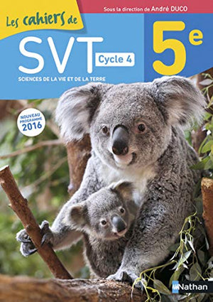 Cahier de SVT 5e