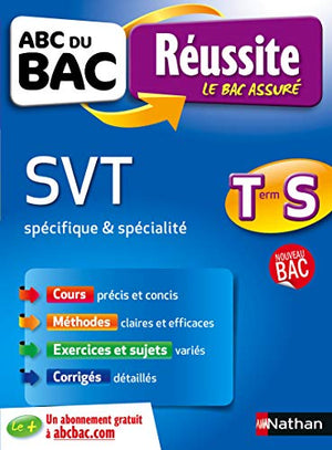 SVT Tle S spécifique et spécialité